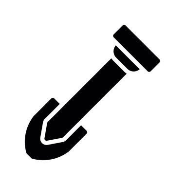 Çekiç ikonu vektör illüstrasyonu