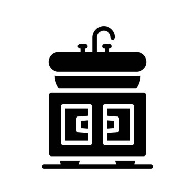 seo modern simgesinin vektör illüstrasyonu