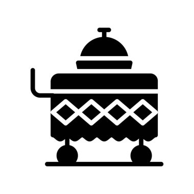 buhar tenceresi simgesi, basit stil