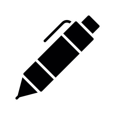 kalem simgesi vektör illüstrasyonu