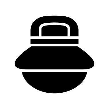 Balıkçı Şapkası simgesi vektör illüstrasyon tasarımı