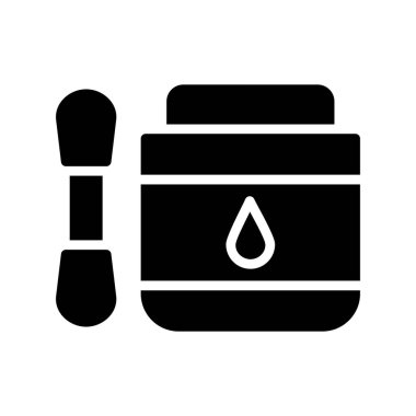 Yağ ikonlu yağ kutusu, basit tasarım