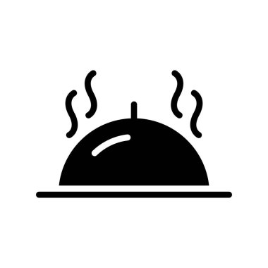 Barbekü vektör düz simgesi