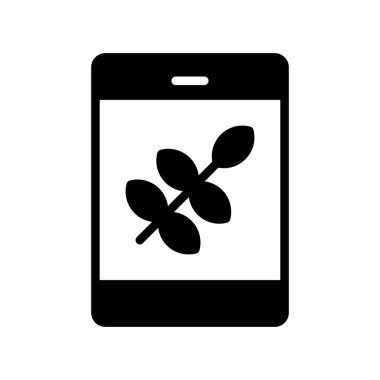 akıllı telefon simgesi vektör illüstrasyonu