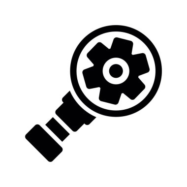 Anahtar Vektörü Kabartma Simgesi Tasarımı