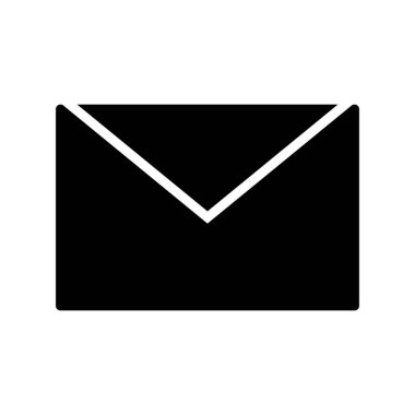 Zarf harf vektör simgesi