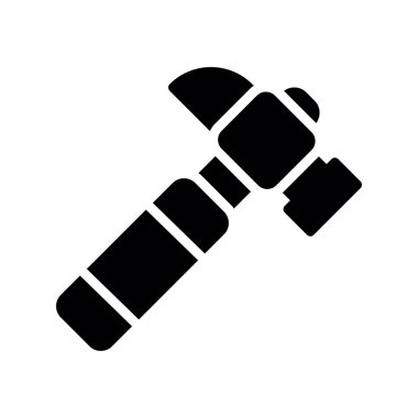 Çekiç simgesi vektör illüstrasyon tasarımı