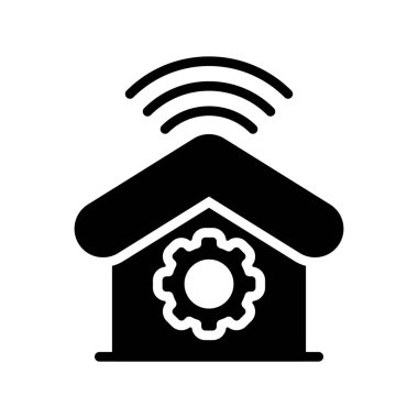 ev denetimi vektör düz simge