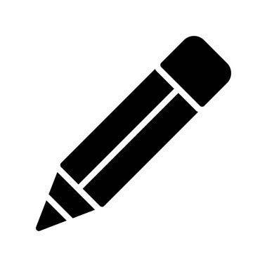 kalem simgesi. vektör illüstrasyonu