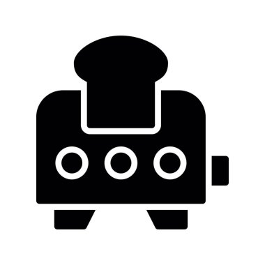 Pişirme simgesinin vektör illüstrasyonu