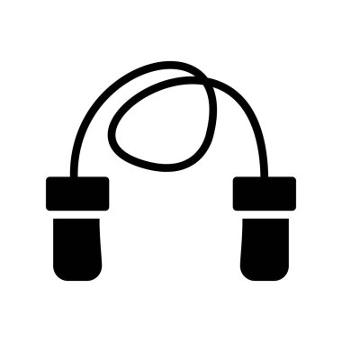 İp simgesi vektör illüstrasyon tasarımı atlanıyor