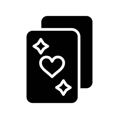 kart simge vektör çizim