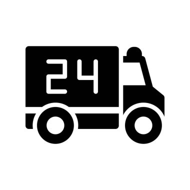 kamyon simgesi çizimi