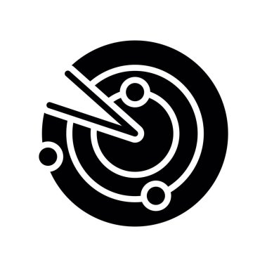 seo modern simgesinin vektör illüstrasyonu