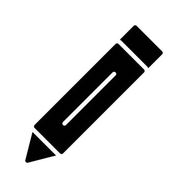Kalem simgesi vektör illüstrasyon tasarımı