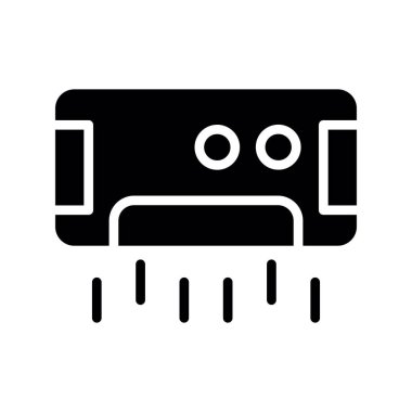 araba yıkama makinesi simgesi, basit biçim