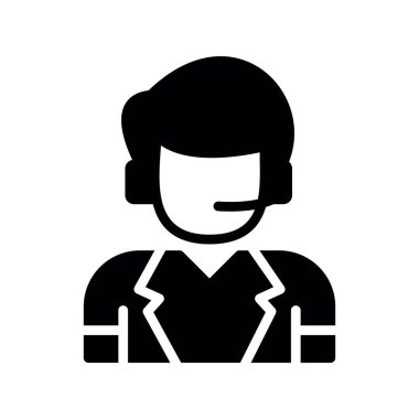 Müşteri hizmetleri sembol tasarımı