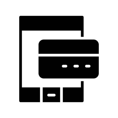 sunucu vektörü düz simgesi