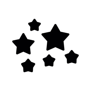 yıldız simgesi, vektör çizimi