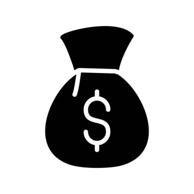 para çantası simgesini, basit vektör çizim