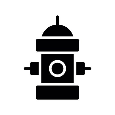 Benzin istasyonu simgesinin vektör illüstrasyonu