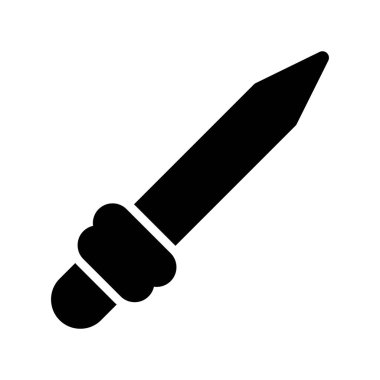 bıçak simgesi vektör illüstrasyonu