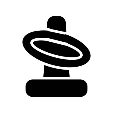 Zil. Web simgesi basit illüstrasyon