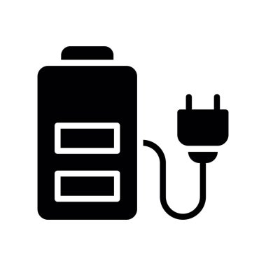 pil vektör düz simgesi