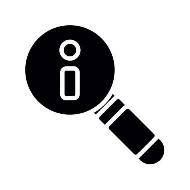 Arama simgesi vektör illüstrasyonu