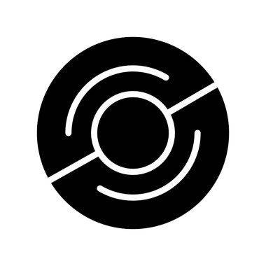 Seo simgesinin vektör illüstrasyonu