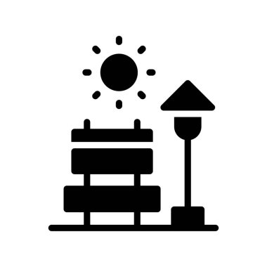 yaz güneşi simgesi vektör simgesi kolayca değiştirilebilir ya da düzenlenebilir