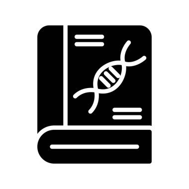 DNA DNA sembolü, vektör illüstrasyonu