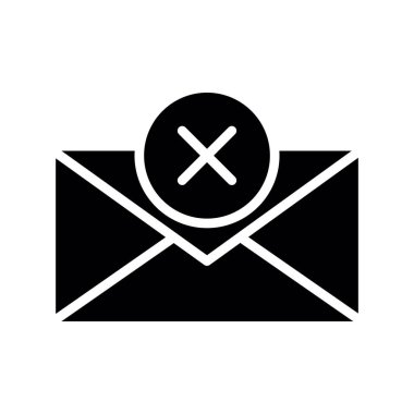 E- posta simgesinin vektör illüstrasyonu