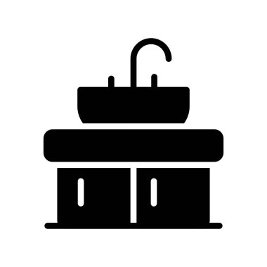 Beyaz arka planda elektrikli mikser vektör çizimi. Birinci sınıf tasarım sembolleri. Konsept ve grafik tasarımı için sembol.