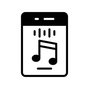 Müzik nota simgesi, özet biçimi