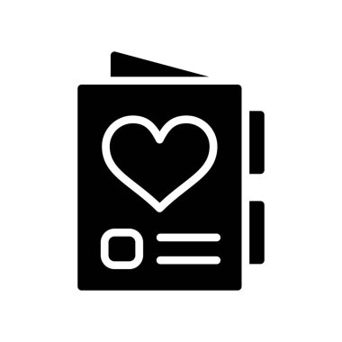 kitap simgesi vektör illüstrasyonu