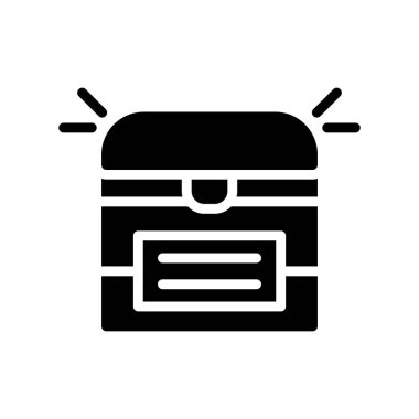 Bir bilet simgesinin vektör illüstrasyonu