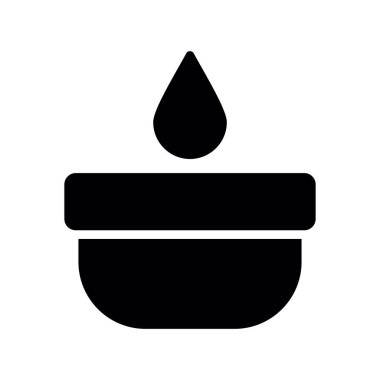 Mum. Web simgesi basit illüstrasyon