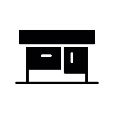 tablo simgesi, vektör illüstrasyonu