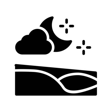 bulut simgesi, vektör illüstrasyonu