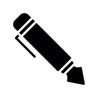 kalem simgesi vektör illüstrasyonu