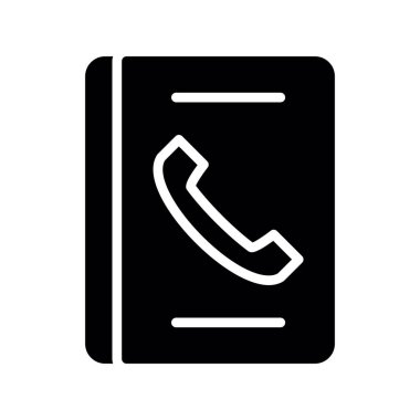 kitap vektörü glyph düz simgesi