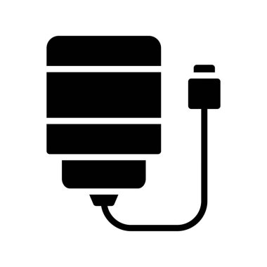 Kahve çekirdeğinin vektör simgesi.