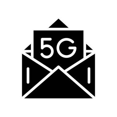 Bir g harfinin vektör illüstrasyonu