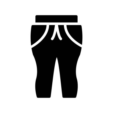 pantolon vektör düz simge