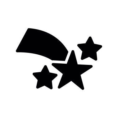 Şeffaf bir arkaplanda yıldız vektör çizimi. Birinci kalite semboller. Konsept ve grafik tasarım için ince çizgi simgesi.