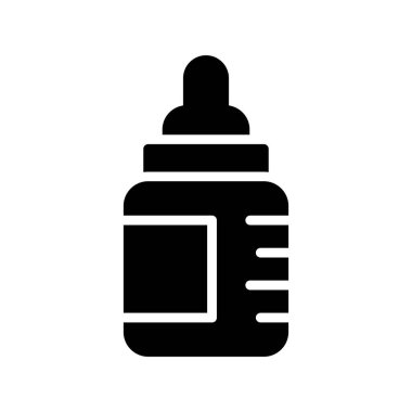 şişe vektör düz simge