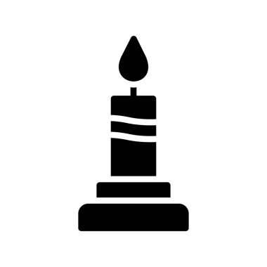 mum simgesi siyah simge