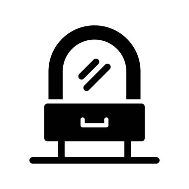 güvenlik kilidi simgesi, basit tasarım