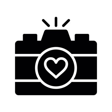 pil simgesi olan kalp, vektör illüstrasyonu